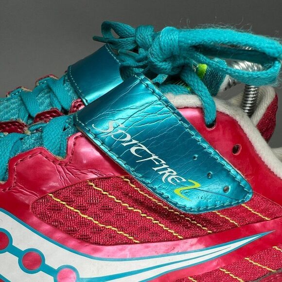 Saucony SPITFIRE 2 Shoes Women's Size 9 Track & Field Running‎ Sprinting Spikes - Picture 5 of 12